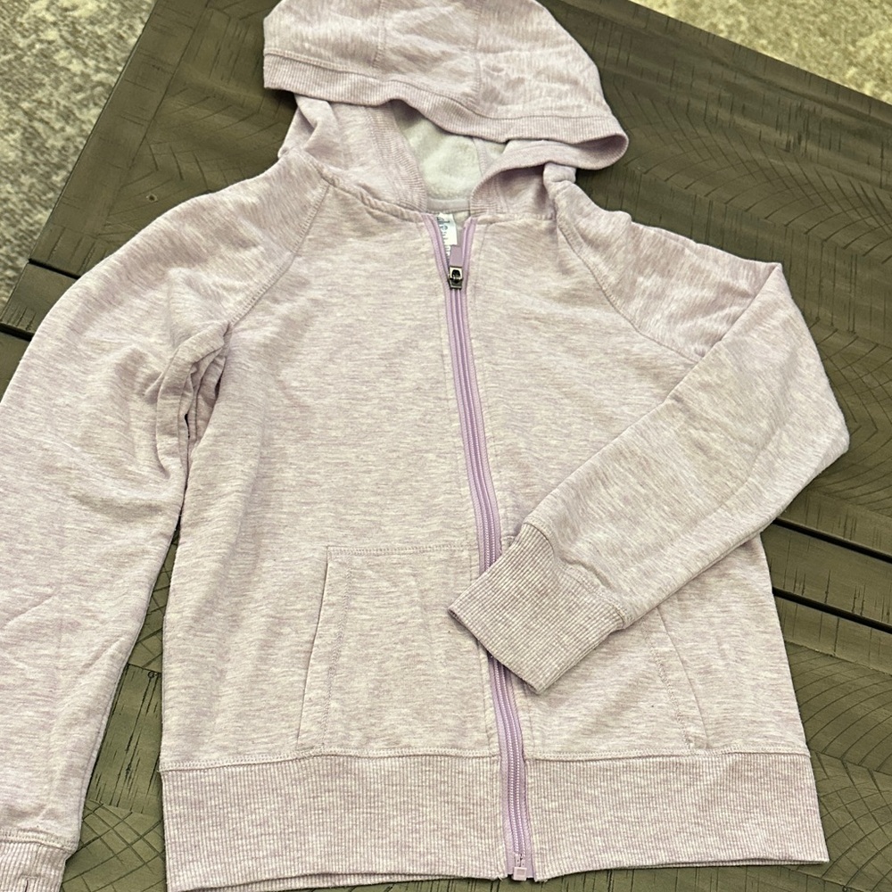 90 Degree By Reflex Light Purple Kids Zip Up Hoodie